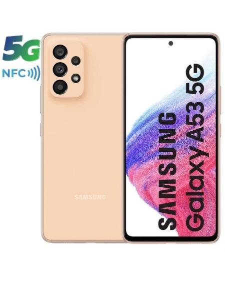 Smartphone Samsung Galaxy A53 6GB/ 128GB/ 6.5'/ 5G/ Naranja - Imagen 1