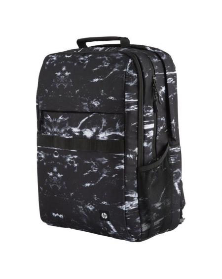 Mochila HP Campus XL 7J592AA para Portátiles hasta 16'/ Negra y Blanca