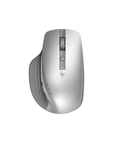 Ratón Inalámbrico por Bluetooth HP 930 Creator/ Batería recargable/ Hasta 4000 DPI/ Plata