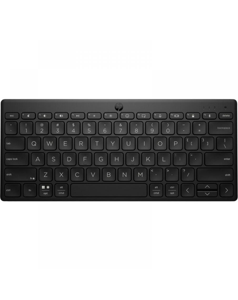 Teclado Compacto Inalámbrico por Bluetooth HP 350/ Negro