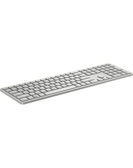 Teclado Inalámbrico Programable HP 970/ Blanco