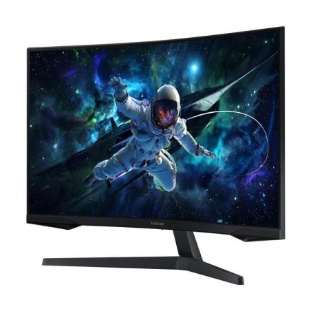 Monitor Gaming Curvo Samsung Odyssey G5 S32CG554EU 32'/ QHD/ 1ms/ 165Hz/ VA/ Negro