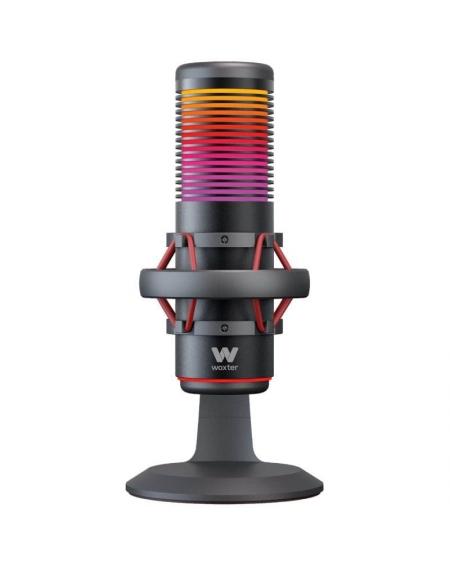 Micrófono Woxter Mic Studio 70 RGB/ USB 2.0