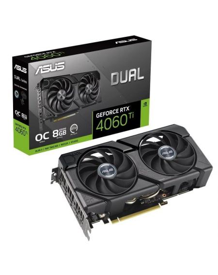 Tarjeta Gráfica Asus Dual GeForce RTX 4060 Ti EVO OC Edition/ 8GB GDDR6