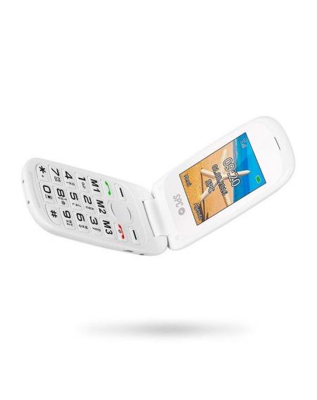 Teléfono Móvil SPC Harmony para Personas Mayores/ Blanco - Imagen 2