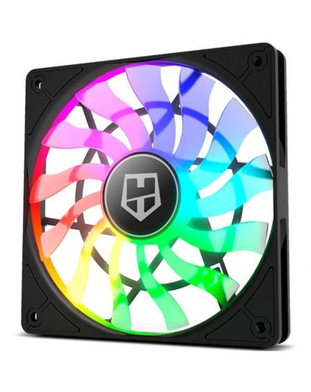 Ventilador Nox Slim Fan/ 12cm/ ARGB