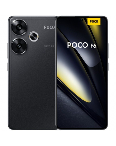 Smartphone Xiaomi POCO F6 12GB/ 512GB/ 6.67'/ 5G/ Negro