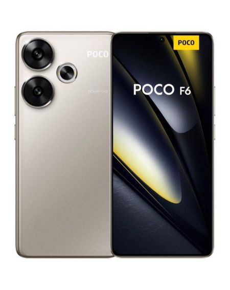 Smartphone Xiaomi POCO F6 8GB/ 256GB/ 6.67'/ 5G/ Titanio