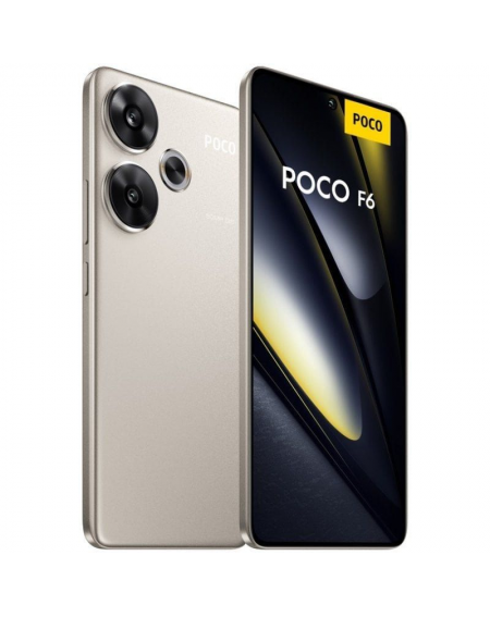 Smartphone Xiaomi POCO F6 8GB/ 256GB/ 6.67'/ 5G/ Titanio