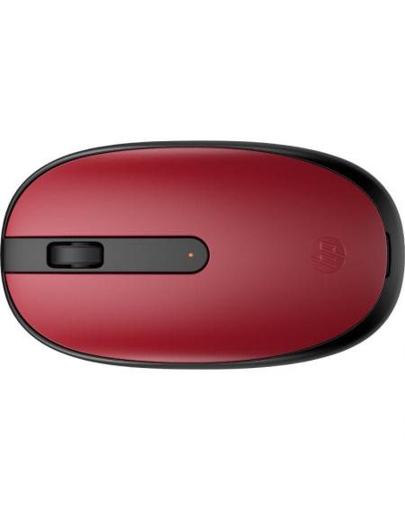 Ratón Inalámbrico por Bluetooth HP 240/ Hasta 1600 DPI/ Rojo