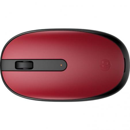 Ratón Inalámbrico por Bluetooth HP 240/ Hasta 1600 DPI/ Rojo