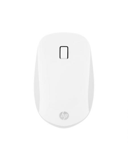 Ratón Inalámbrico por Bluetooth HP 410 Slim/ Hasta 2000 DPI/ Blanco