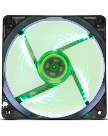 Ventilador Nox Coolfan 120 LED/ 12cm/ Verde