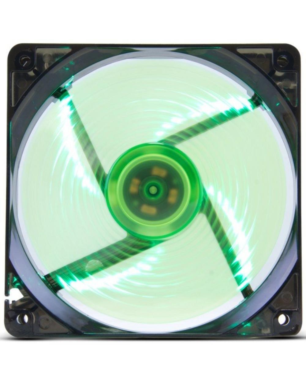 Ventilador Nox Coolfan 120 LED/ 12cm/ Verde