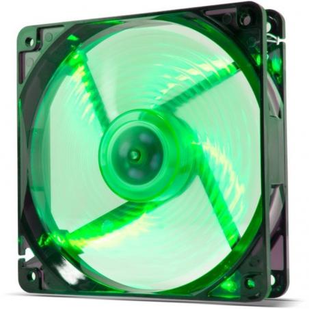 Ventilador Nox Coolfan 120 LED/ 12cm/ Verde