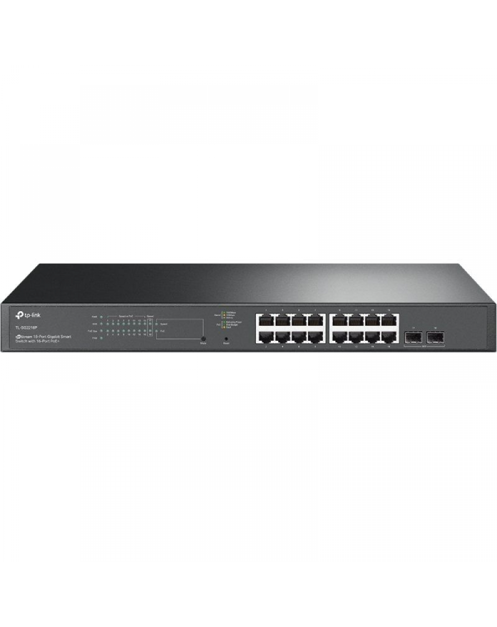 Switch TP-Link Omada JetStream TL-SG2218P 18 Puertos/ RJ-45 10/100/1000/ PoE+