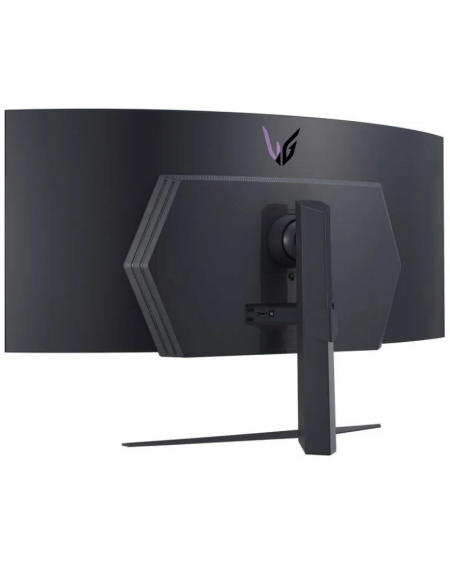 Monitor Gaming Ultrapanorámico Curvo LG UltraGear 45GR95QE-B 44.5'/ WQHD/ 0.03ms/ 240Hz/ OLED/ Regulable en altura/ Negro