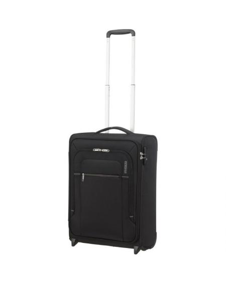 Maleta de Cabina American Tourister Crosstrack Upright 55cm/ 55x40x20cm/ 2 Ruedas/ Negro y Gris