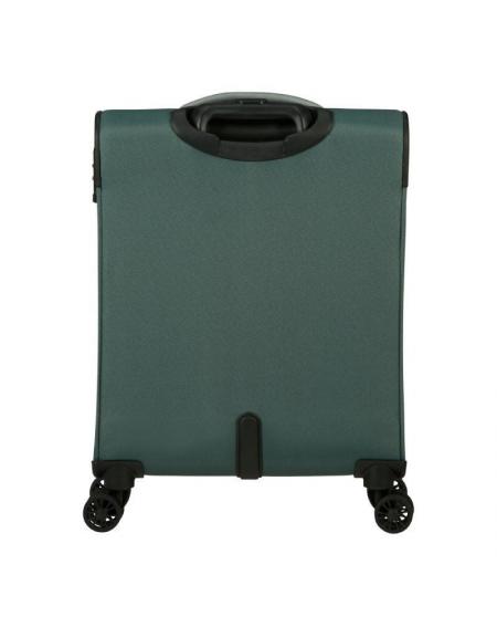 Maleta de Cabina American Tourister Pulsonic Spinner 55cm/ 55x40x23cm/ 4 Ruedas/ Verde Bosque Oscuro