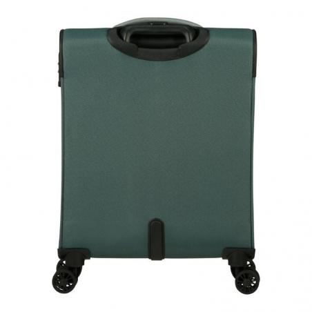 Maleta de Cabina American Tourister Pulsonic Spinner 55cm/ 55x40x23cm/ 4 Ruedas/ Verde Bosque Oscuro