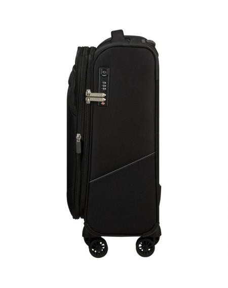 Maleta de Cabina American Tourister SummerRide Spinner 55cm/ 55x40x23cm/ 4 Ruedas/ Negro