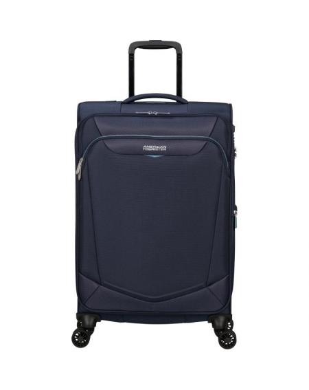 Maleta American Tourister SummerRide Spinner 69cm/ 69x43x29cm/ 4 Ruedas/ Azul Marino