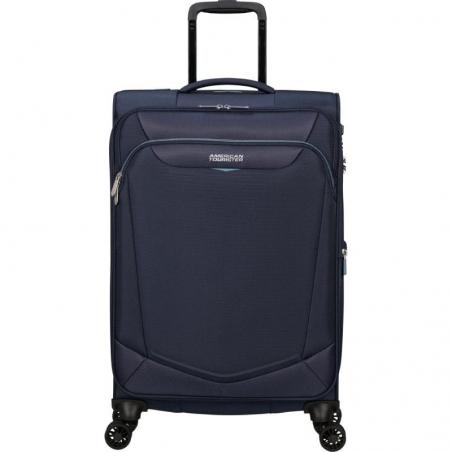 Maleta American Tourister SummerRide Spinner 69cm/ 69x43x29cm/ 4 Ruedas/ Azul Marino