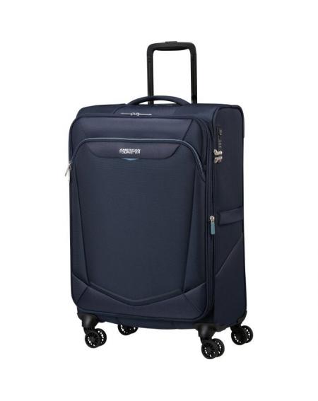 Maleta American Tourister SummerRide Spinner 69cm/ 69x43x29cm/ 4 Ruedas/ Azul Marino