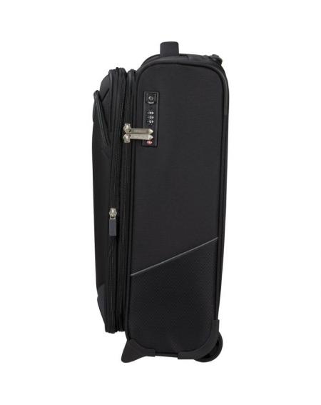 Maleta de Cabina American Tourister Upright SummerRide 55cm/ 55x40x20cm/ 2 Ruedas/ Negro