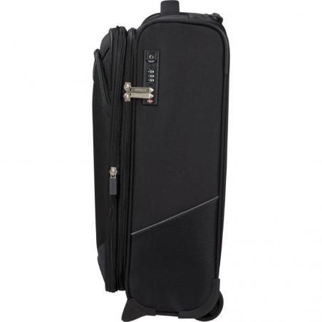 Maleta de Cabina American Tourister Upright SummerRide 55cm/ 55x40x20cm/ 2 Ruedas/ Negro