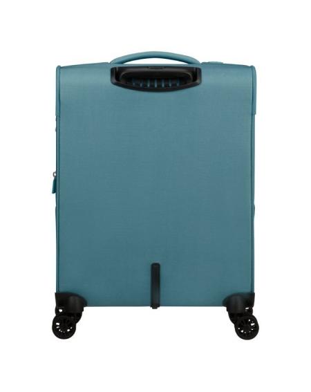 Maleta de Cabina American Tourister SummerRide Spinner 55cm/ 55x40x23cm/ 4 Ruedas/ Azul Brisa