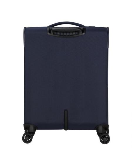 Maleta de Cabina American Tourister SummerRide Spinner 55cm/ 55x40x23cm/ 4 Ruedas/ Azul Marino