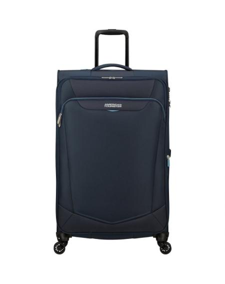 Maleta American Tourister SummerRide Spinner 80cm/ 80x48x30cm/ 4 Ruedas/ Azul Marino