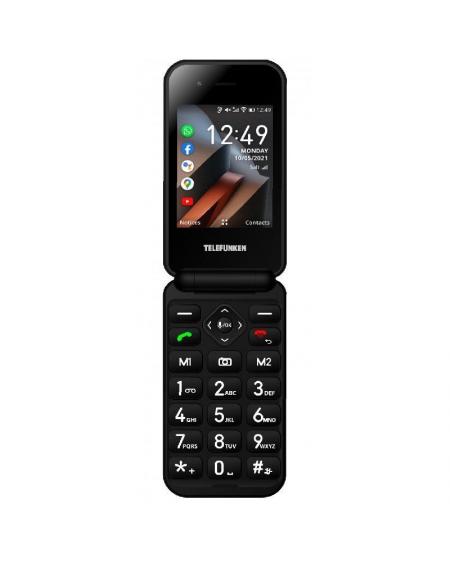 Teléfono Móvil Telefunken S740 para Personas Mayores/ Negro - Imagen 2