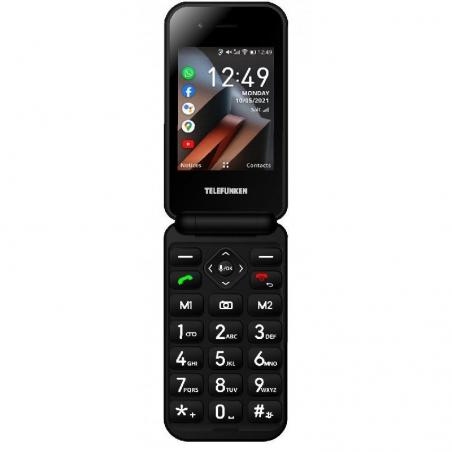 Teléfono Móvil Telefunken S740 para Personas Mayores/ Negro - Imagen 2