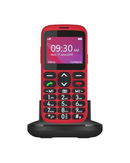 Teléfono Móvil Telefunken S520 para Personas Mayores/ Rojo - Imagen 2