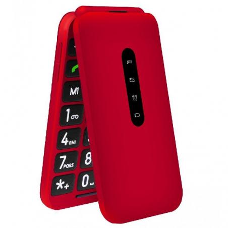 Teléfono Móvil Telefunken S740 para Personas Mayores/ Rojo - Imagen 3