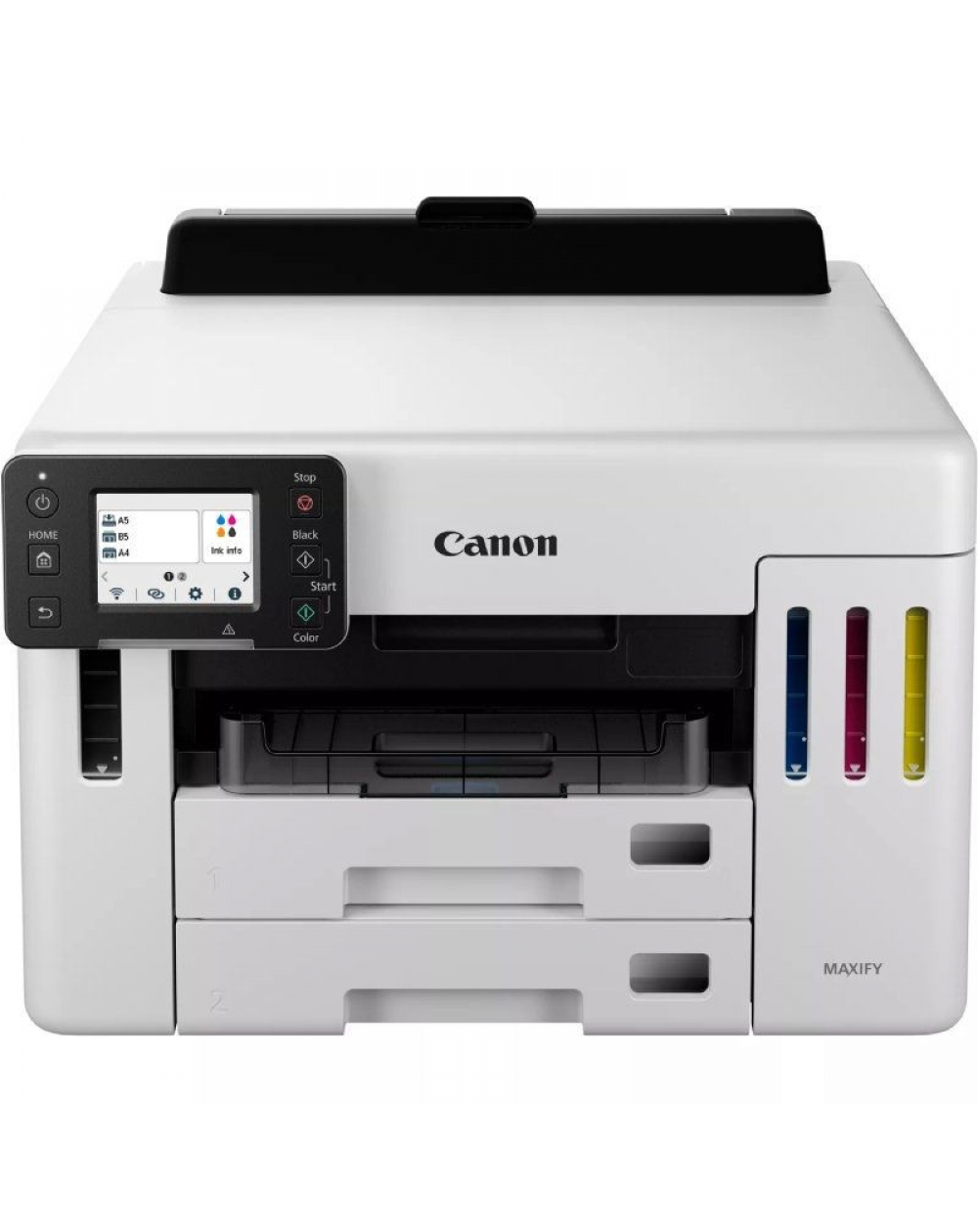 Impresora Recargable Canon MAXIFY GX5550 MegaTank WiFi/ Dúplex/ Blanca