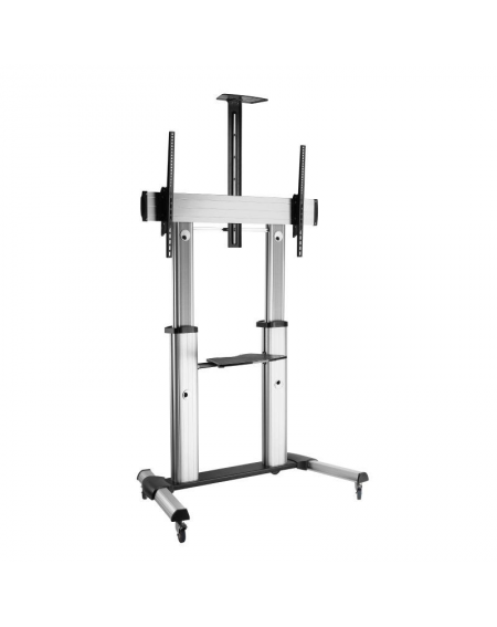 Soporte de Pie Inclinable con Ruedas Fonestar STS-40106P para TV de 60-100'/ hasta 100kg