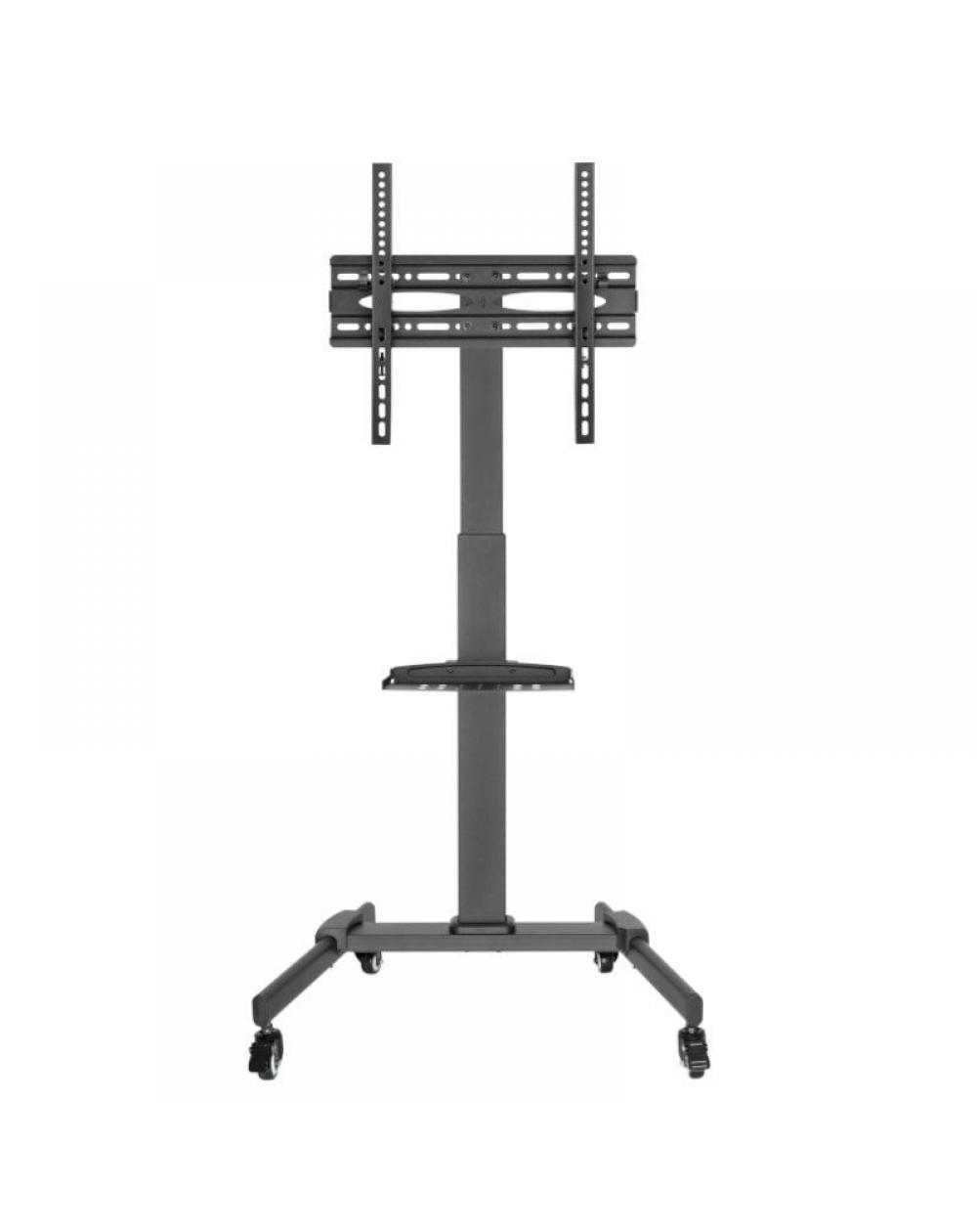 Soporte de Pie Orientable/ Inclinable con Ruedas Fonestar STS-4244N para TV de 32-65'/ hasta 35kg