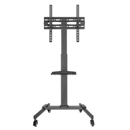 Soporte de Pie Orientable/ Inclinable con Ruedas Fonestar STS-4244N para TV de 32-65'/ hasta 35kg