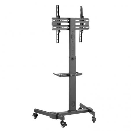 Soporte de Pie Orientable/ Inclinable con Ruedas Fonestar STS-4244N para TV de 32-65'/ hasta 35kg