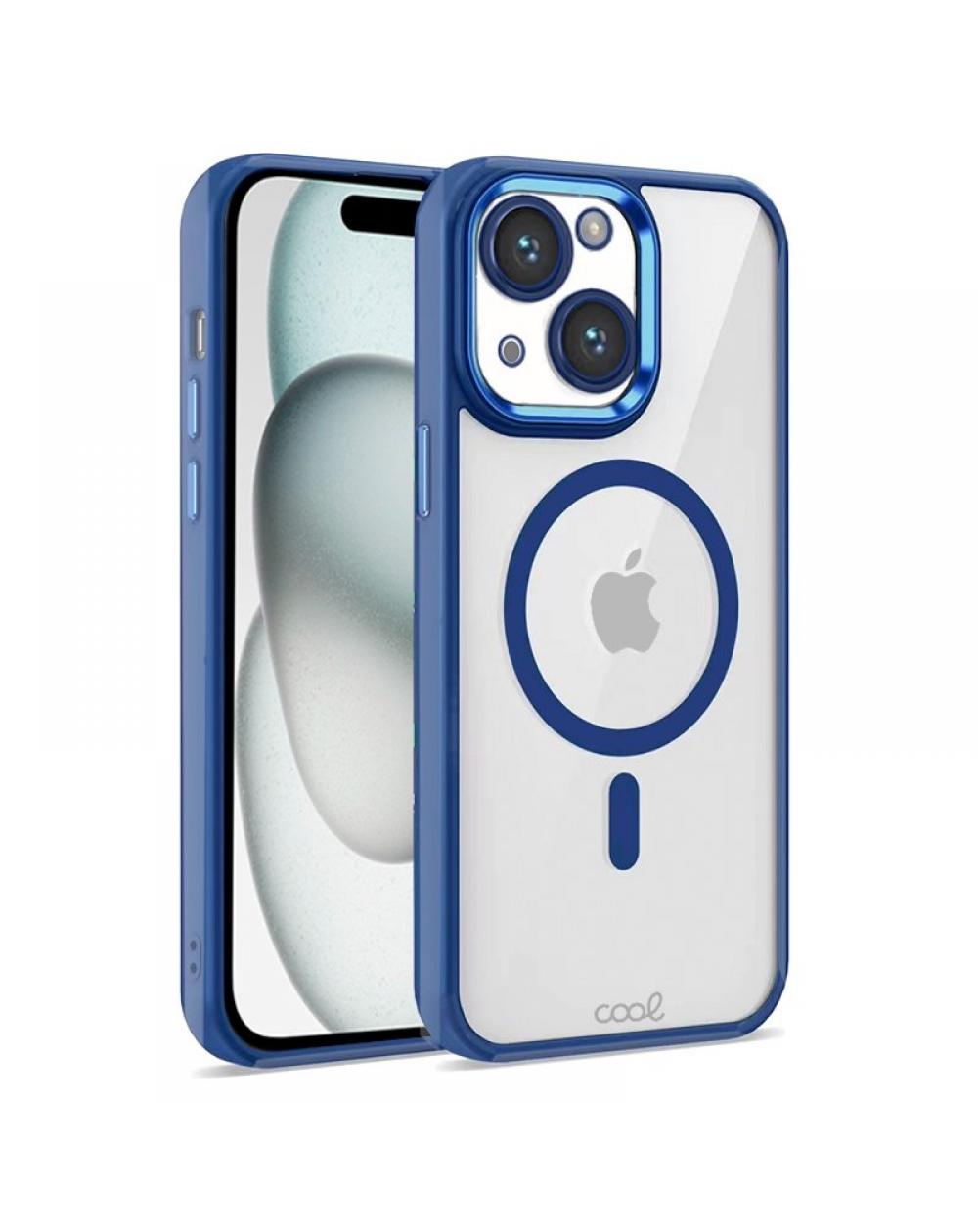 Carcasa COOL para iPhone 15 Magnética Borde Marino