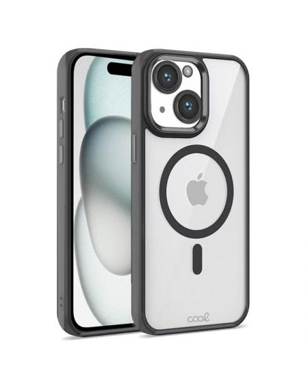 Carcasa COOL para iPhone 15 Magnética Borde Negro