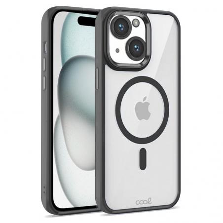 Carcasa COOL para iPhone 15 Magnética Borde Negro