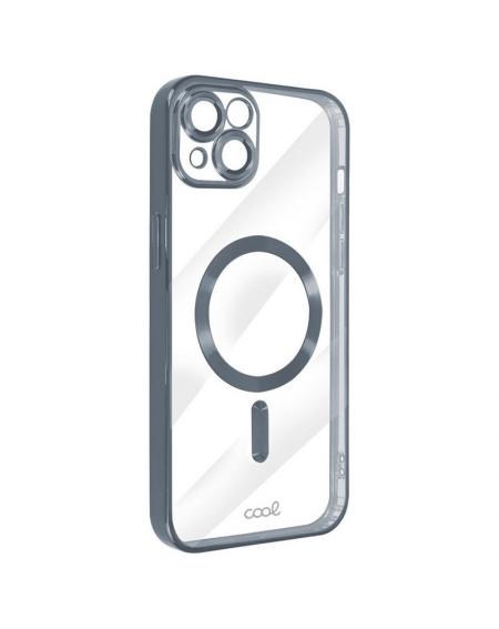 Carcasa COOL para iPhone 15 Magnética Borde Plata