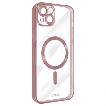 Carcasa COOL para iPhone 15 Magnética Borde Rosa