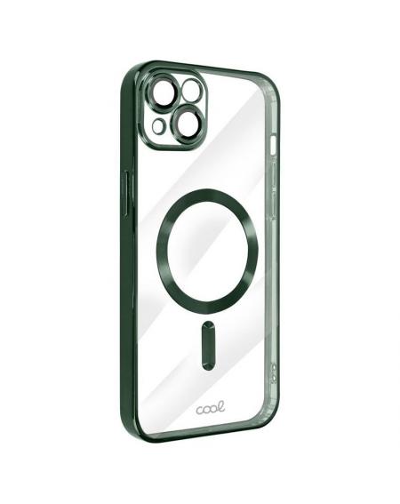 Carcasa COOL para iPhone 15 Magnética Borde Verde