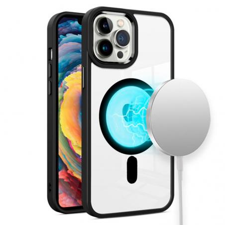 Carcasa COOL para iPhone 15 Pro Magnética Borde Plata