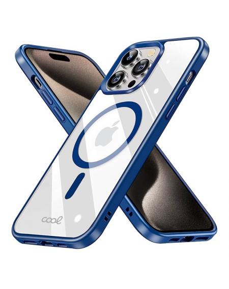 Carcasa COOL para iPhone 15 Pro Max Magnética Borde Marino